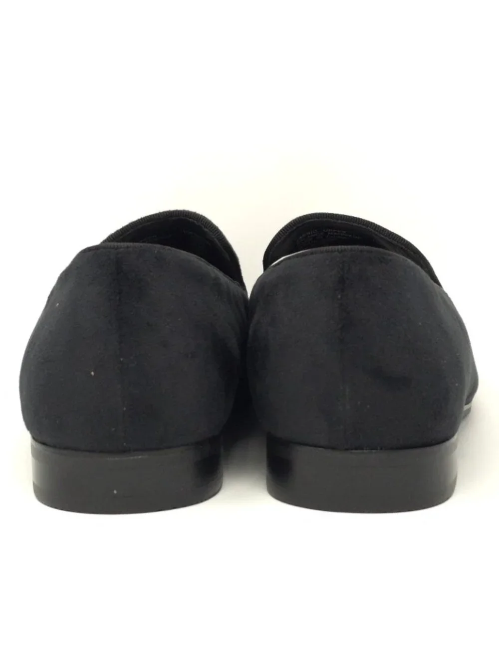 New Alfani Black Suede Slip-On Loafers Men’s 10.5M
